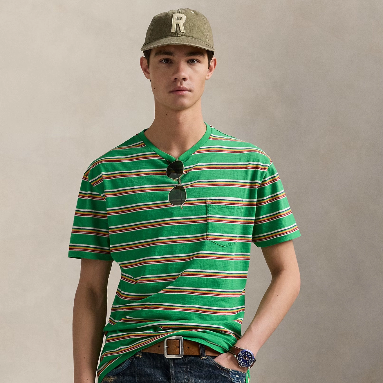 Trending Savings Now Polo Ralph Lauren Short Sleeve T Shirt Classic Stem Multi