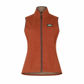 Exclusive Hot Pick Ridgeline Kodiak Ladies Windproof Fleece Gilet - Russet