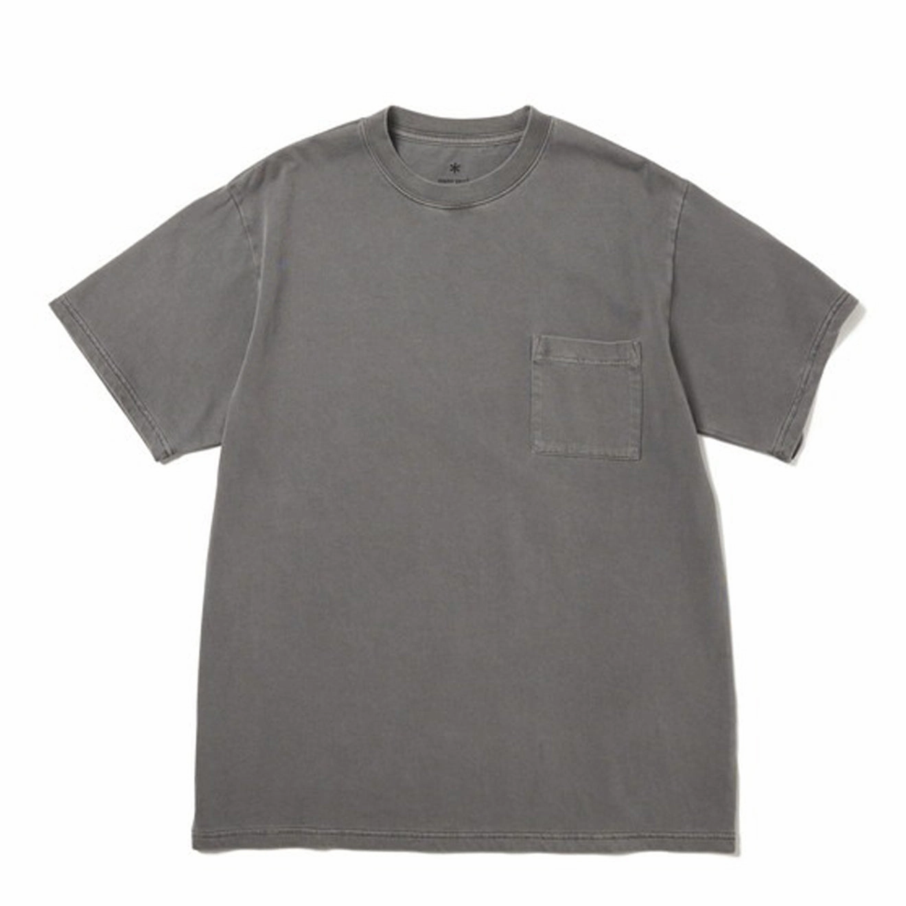 Deal of the Day Snow Peak Garment Dyed T-Shirt Charcoal