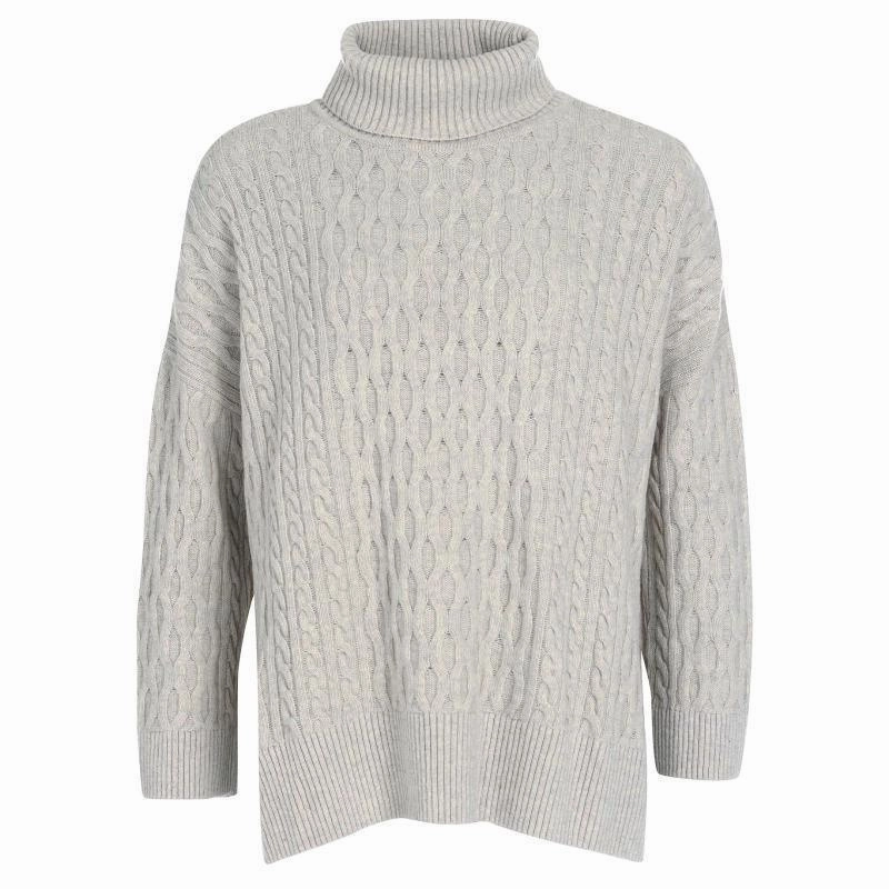 Hot Deal Alert Barbour Maybury Ladies Cape - Pale Grey Marl