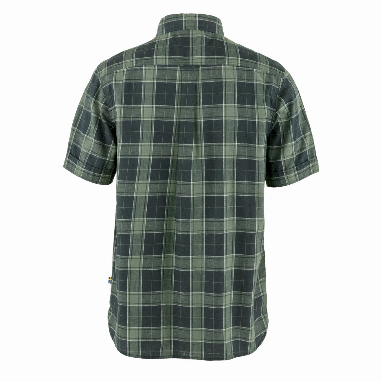 Fjallraven Ovik Travel Shirt Ss Dark Navy / Patina Green Grab Your Savings