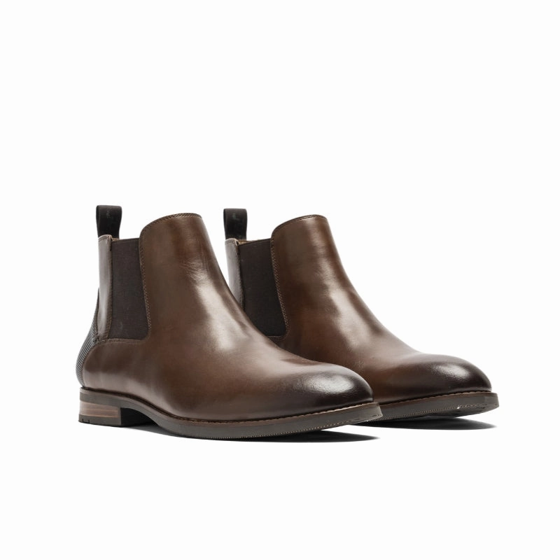 Save Big Online Today Only Savings Rodd & Gunn Lyttleton Mens Leather Chelsea Boot - Teak Multi