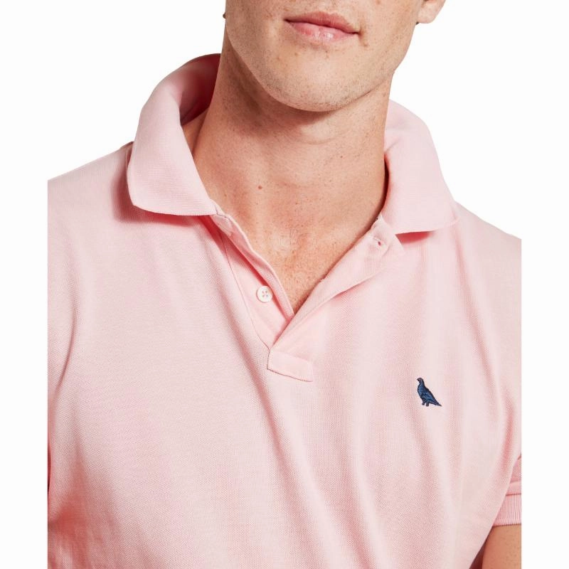 Grab the Deal Now Shop Grab Now Schoffel St Ives Tailored Mens Polo Shirt - Chalky Coral
