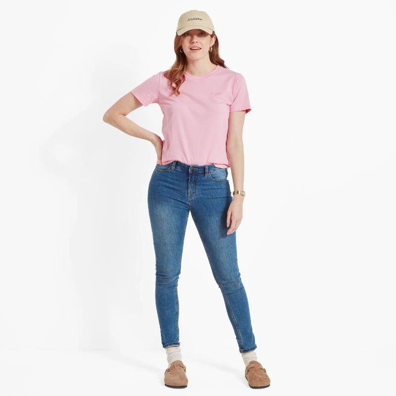 Special Surprise Sale Schoffel Tresco Ladies T-Shirt - Pink