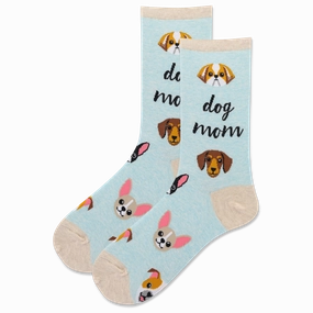 Women'S Dog Mom Crew Sock Weekend Flash Offer
