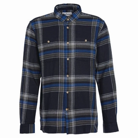 MustShop Sale Barbour Dartmouth Mens Shirt - Black
