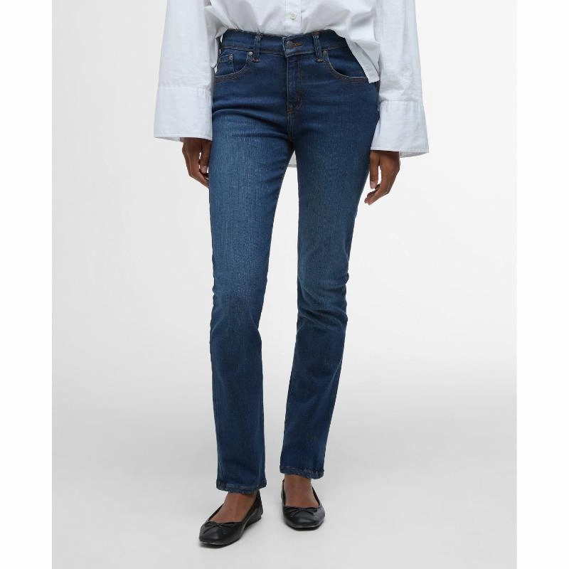 Barbour Essential Ladies Slim Jean - Worn Blue Wash Grab Your Deal Today Grab Your Hot Pick