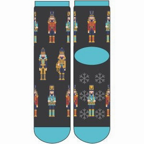 Online Deal Frenzy Today Only Hot Sale K.Bell  Women'S Nutcrackers Non-Skid Crew Socks