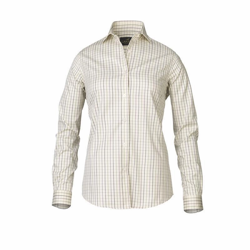 Laksen Rita Ladies Shirt - Heather/Seagrass/Old Navy Special Savings Today Mega Discount Today