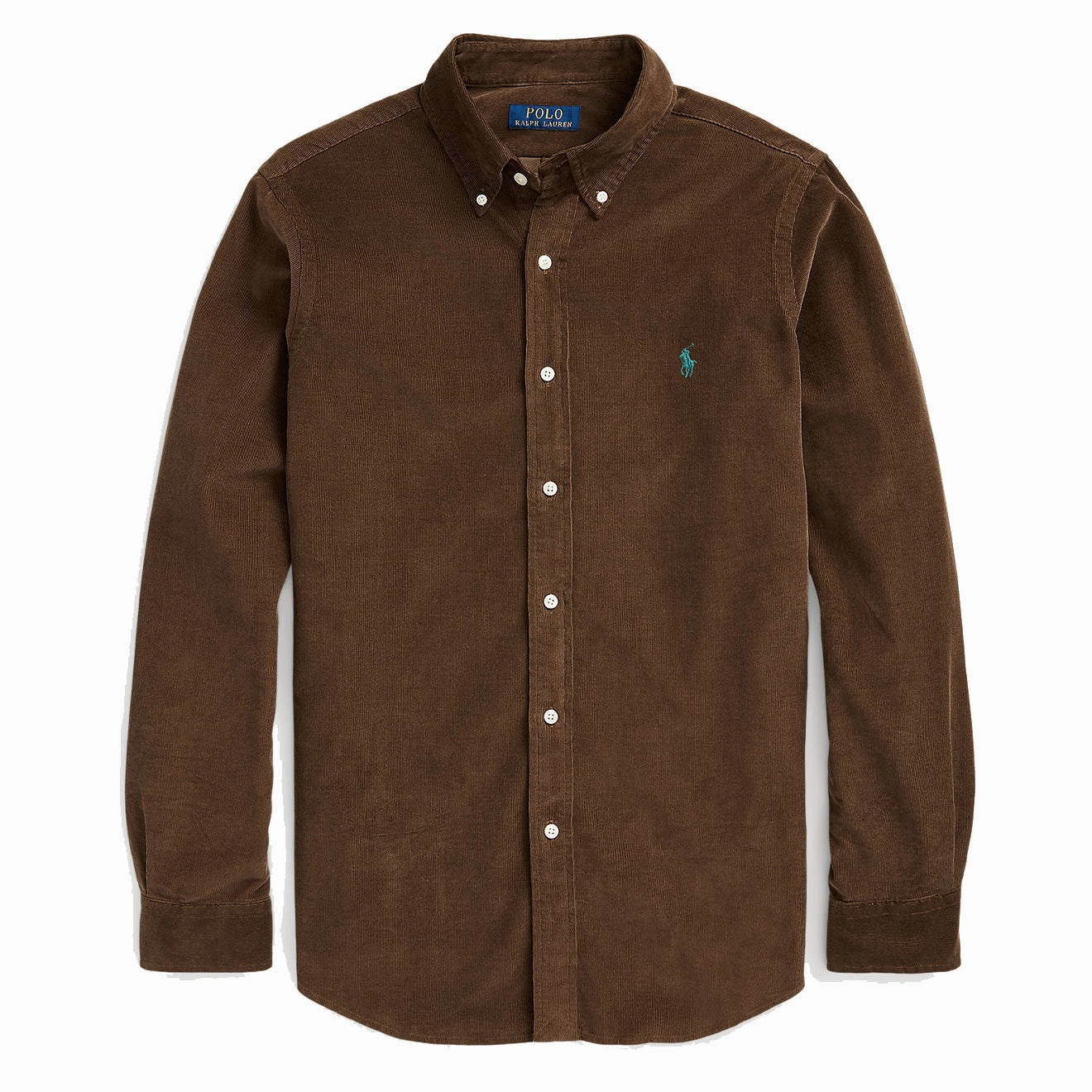 New Arrival Discount Polo Ralph Lauren Custom Fit Corduroy Shirt Chocolate Mousse