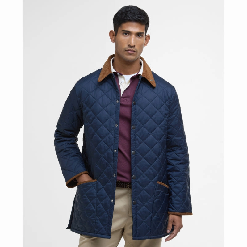 Clearance Sale Limited Stock Deals Barbour 30Th Anniversary Liddesdale Quilted Mens Jacket - Navy