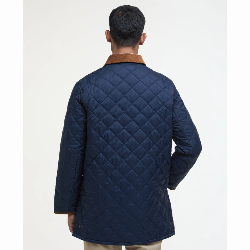 Trending Hot Picks Dont Miss This Steal Barbour 30Th Anniversary Liddesdale Quilted Mens Jacket - Navy