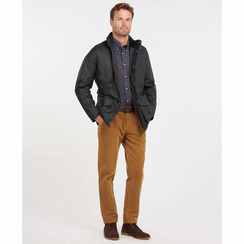 Barbour Hereford Mens Wax Jacket - Navy Gift Sale Event Dont Miss Todays Deal