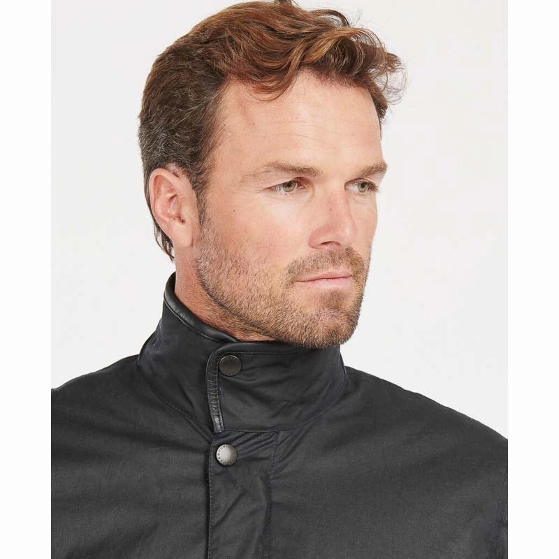 Special Surprise Sale Barbour Hereford Mens Wax Jacket - Navy