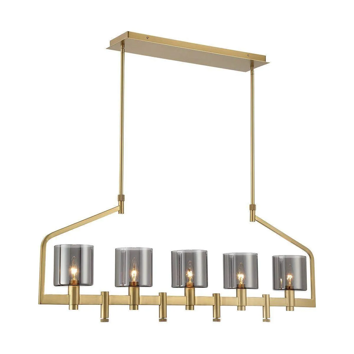 Decato 5-Light Chandelier Home_Wall Sconces By Eurofase