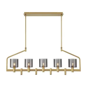 Decato 5-Light Chandelier Home_Wall Sconces By Eurofase