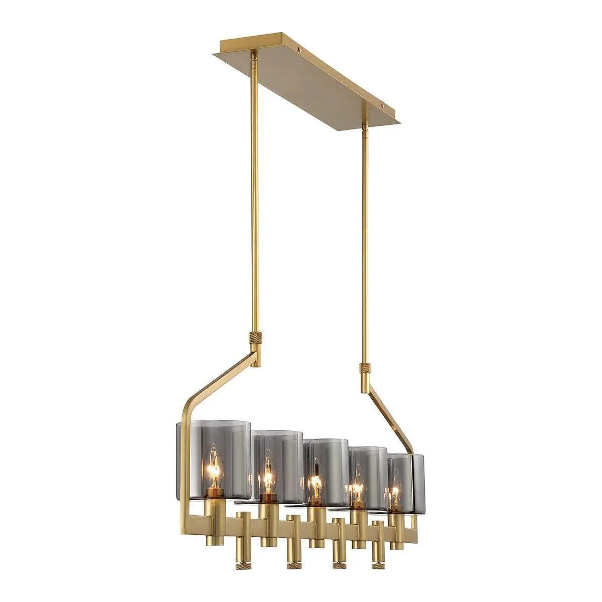 Decato 5-Light Chandelier Home_Wall Sconces By Eurofase