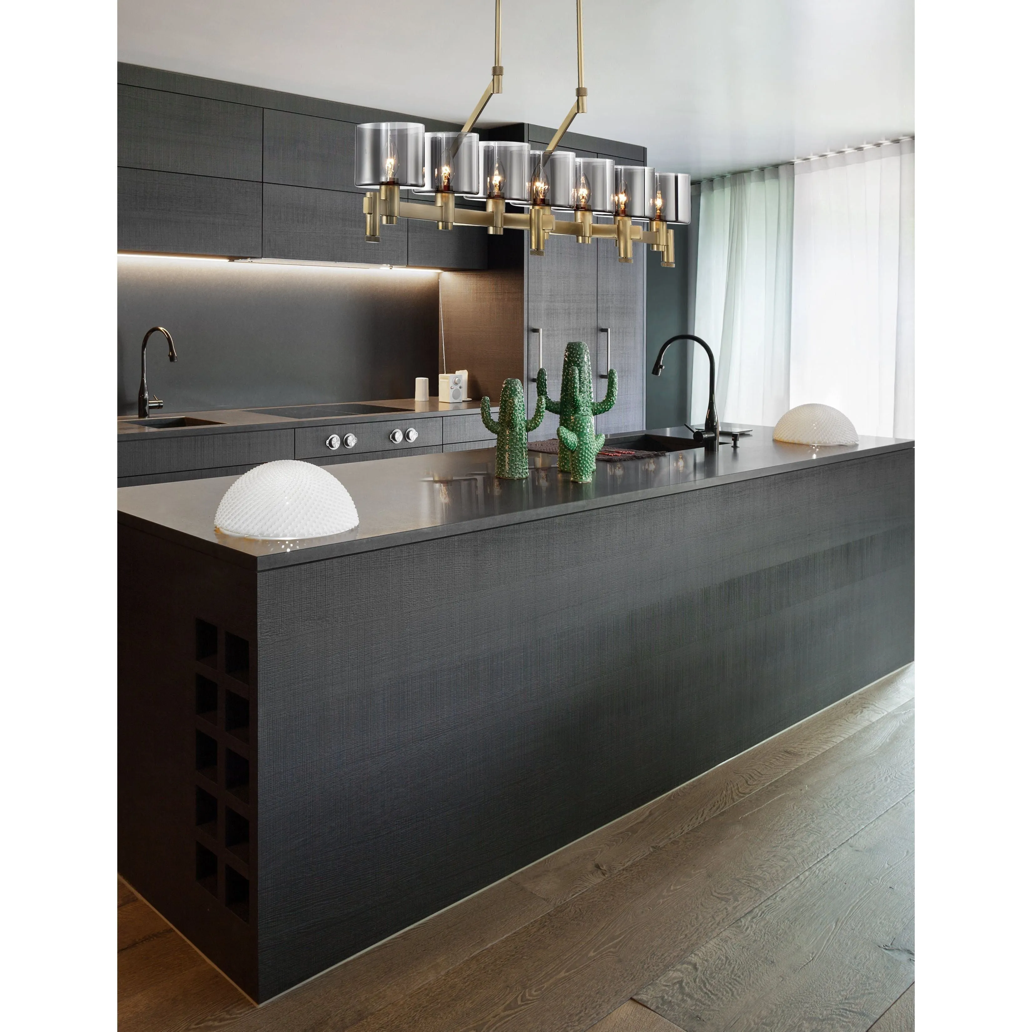 Decato 5-Light Chandelier Home_Wall Sconces By Eurofase