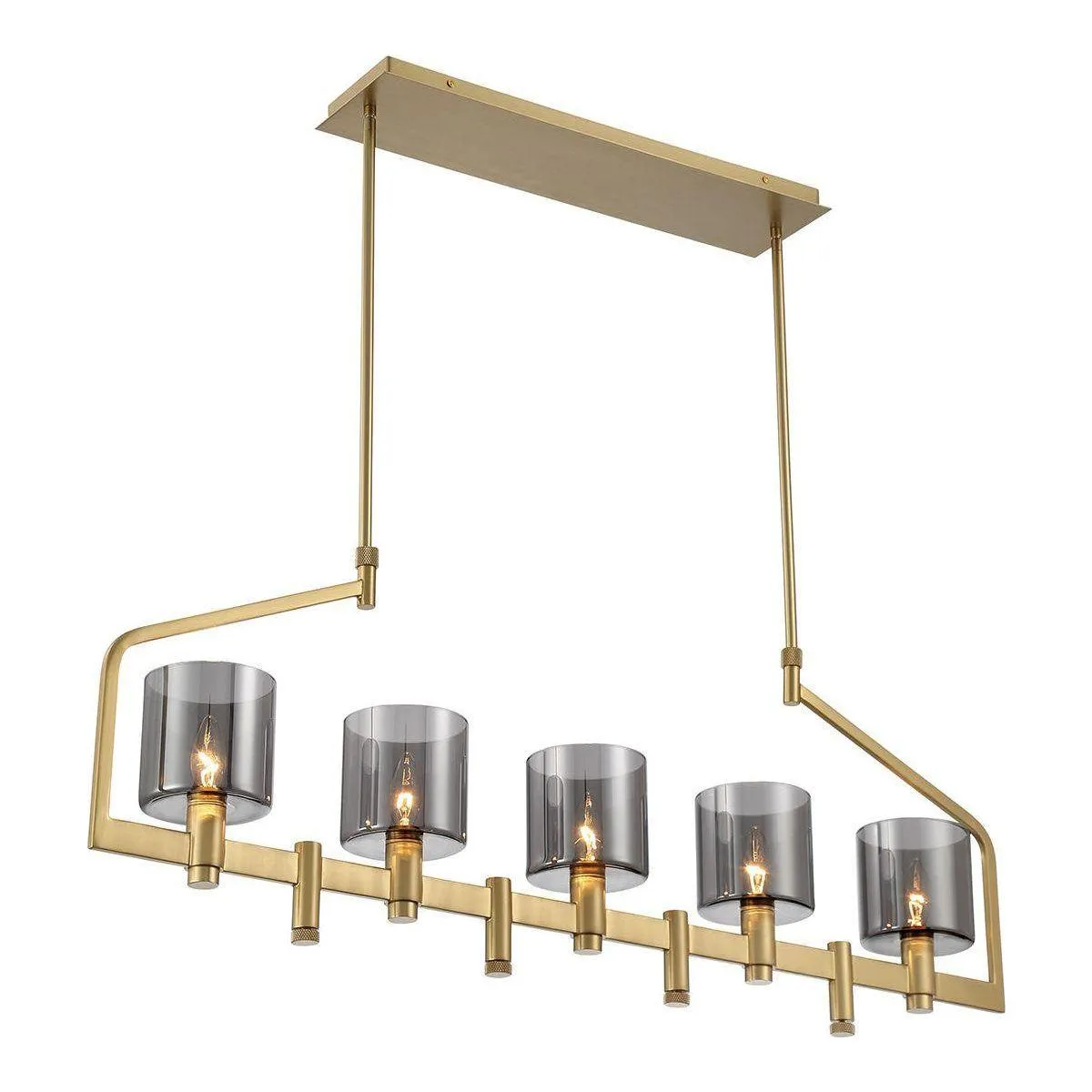 Decato 5-Light Chandelier Home_Wall Sconces By Eurofase