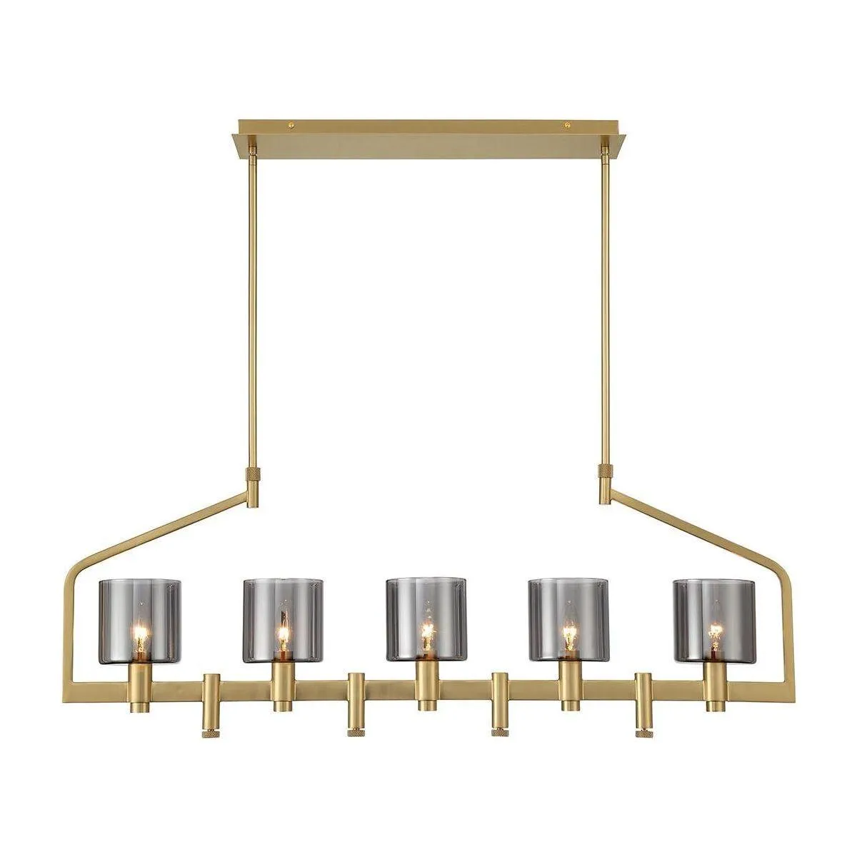 Decato 5-Light Chandelier Home_Wall Sconces By Eurofase