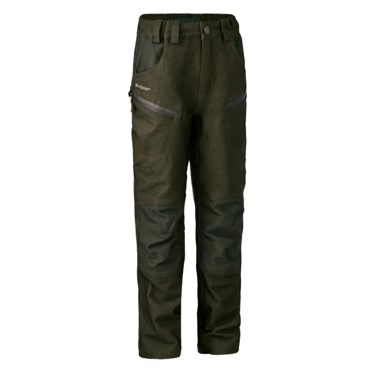 Deerhunter Youth Chasse Trousers Olive Night Melange Steal the Deal Now