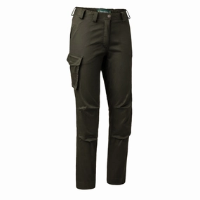 Shop Grab Offer Deerhunter Womens Traveler Trousers Rifle Green