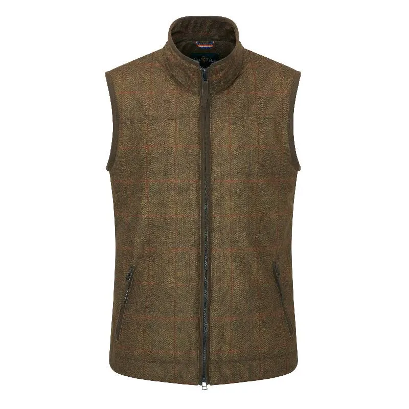 Gift Ideas Galore Special Offer Inside Alan Paine Didsmere Mens Gilet - Oak