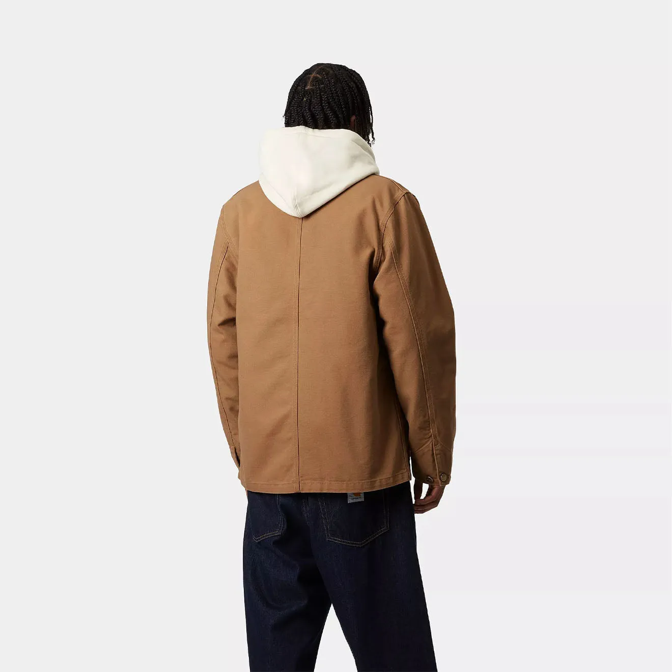 Clearance Savings Now Special Price Today Carhartt Wip Michigan Coat Hamilton Brown / Tobacco Rinsed