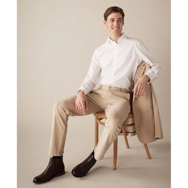 Clearance Event Rodd & Gunn Edgars Road Mens Trousers - Natural