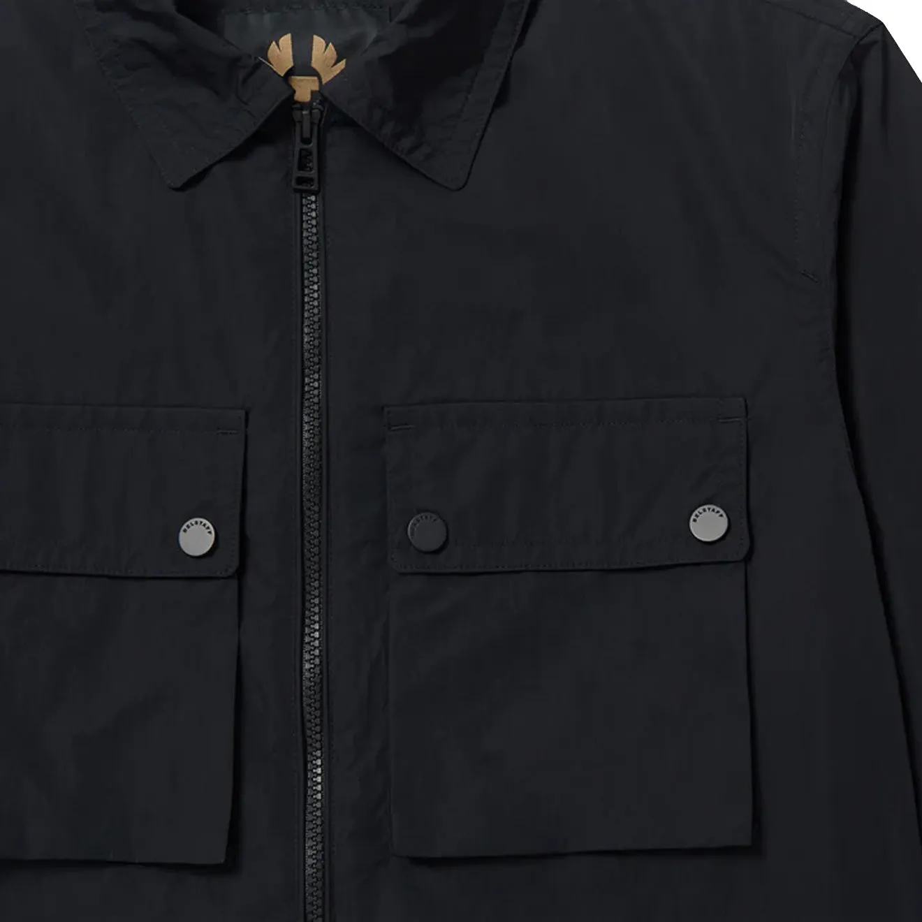 Belstaff Tourer Overshirt Black Daily Hot Deal