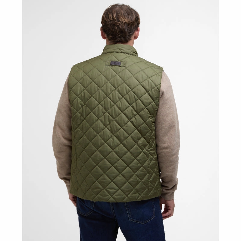 Trending Now Offer Barbour Chesterwood Mens Gilet - Dark Moss/Classic