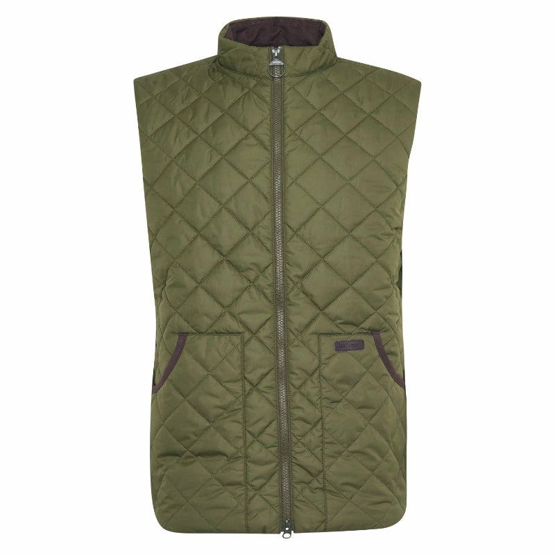 Todays Hot Pick Barbour Chesterwood Mens Gilet - Dark Moss/Classic