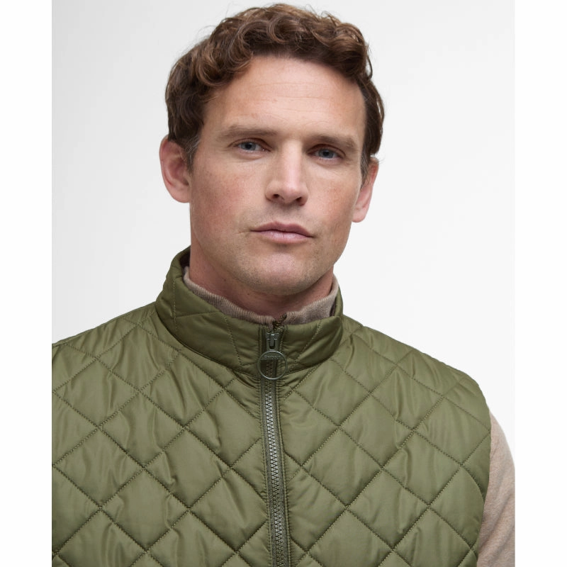 Barbour Chesterwood Mens Gilet - Dark Moss/Classic Shop Smart Deals