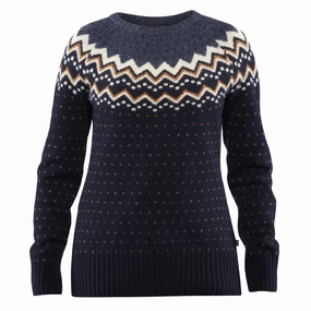 Fjallraven Womens Ovik Knit Sweater Dark Navy Big Hot Sale Daily Clearance Deal