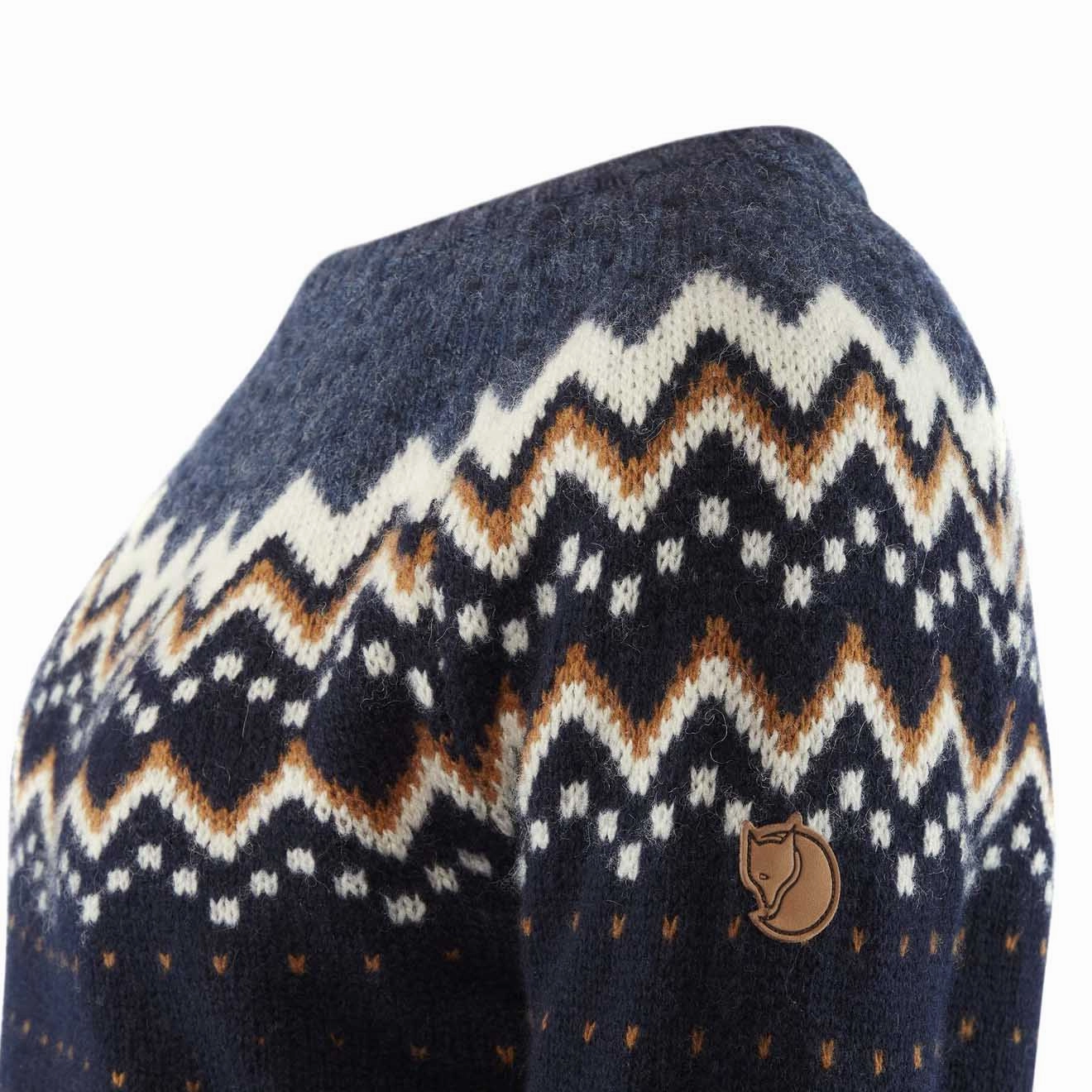 Fjallraven Womens Ovik Knit Sweater Dark Navy Price Drop Alert