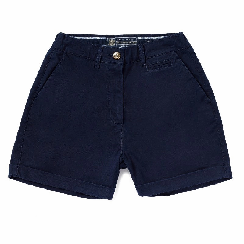 Clearance Savings Now Shop the Best Deals Holland Cooper Arnesby Chino Ladies Shorts - Ink Navy
