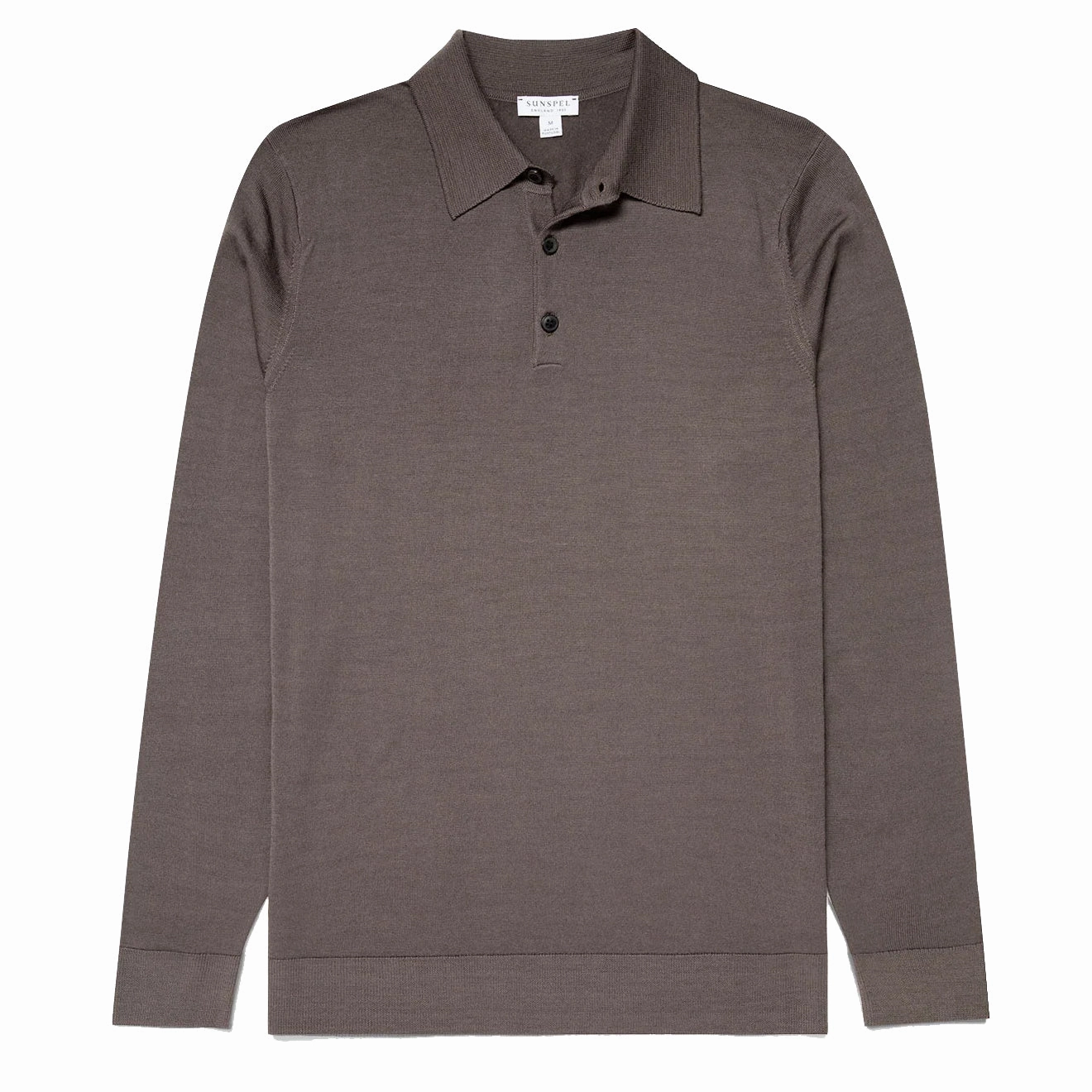 Save Today Event Sunspel Extra-Fine Merino Polo Shirt Cedar