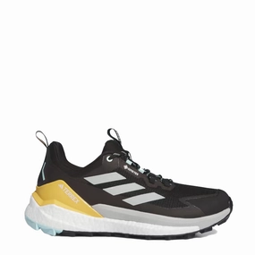 Sweet Deal Inside Adidas Terrex Free Hiker 2.0 Low Gore-Tex Hiking Shoes Core Black / Wonder Silver / Semi Flash Aqua