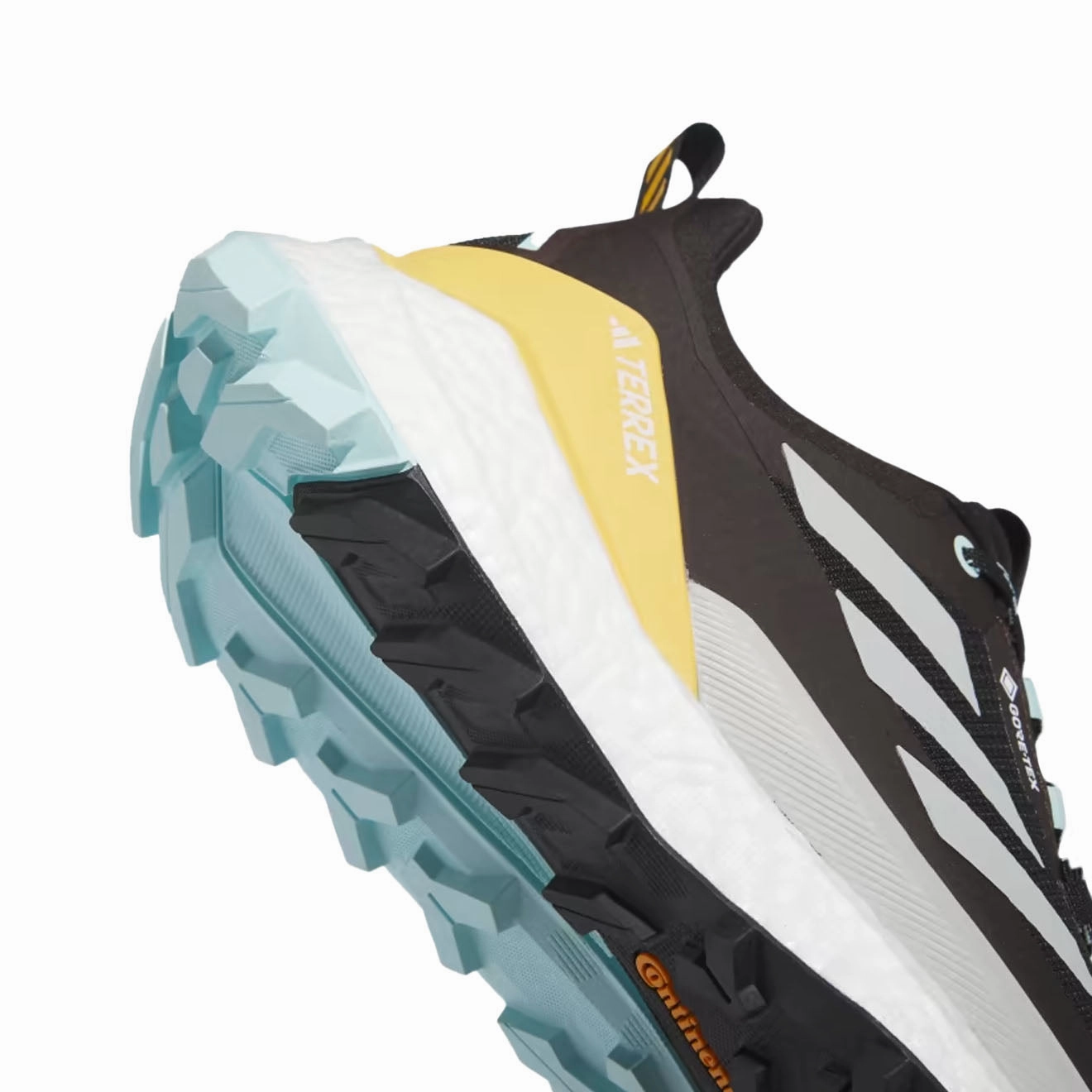 Adidas Terrex Free Hiker 2.0 Low Gore-Tex Hiking Shoes Core Black / Wonder Silver / Semi Flash Aqua Trending Deals Today