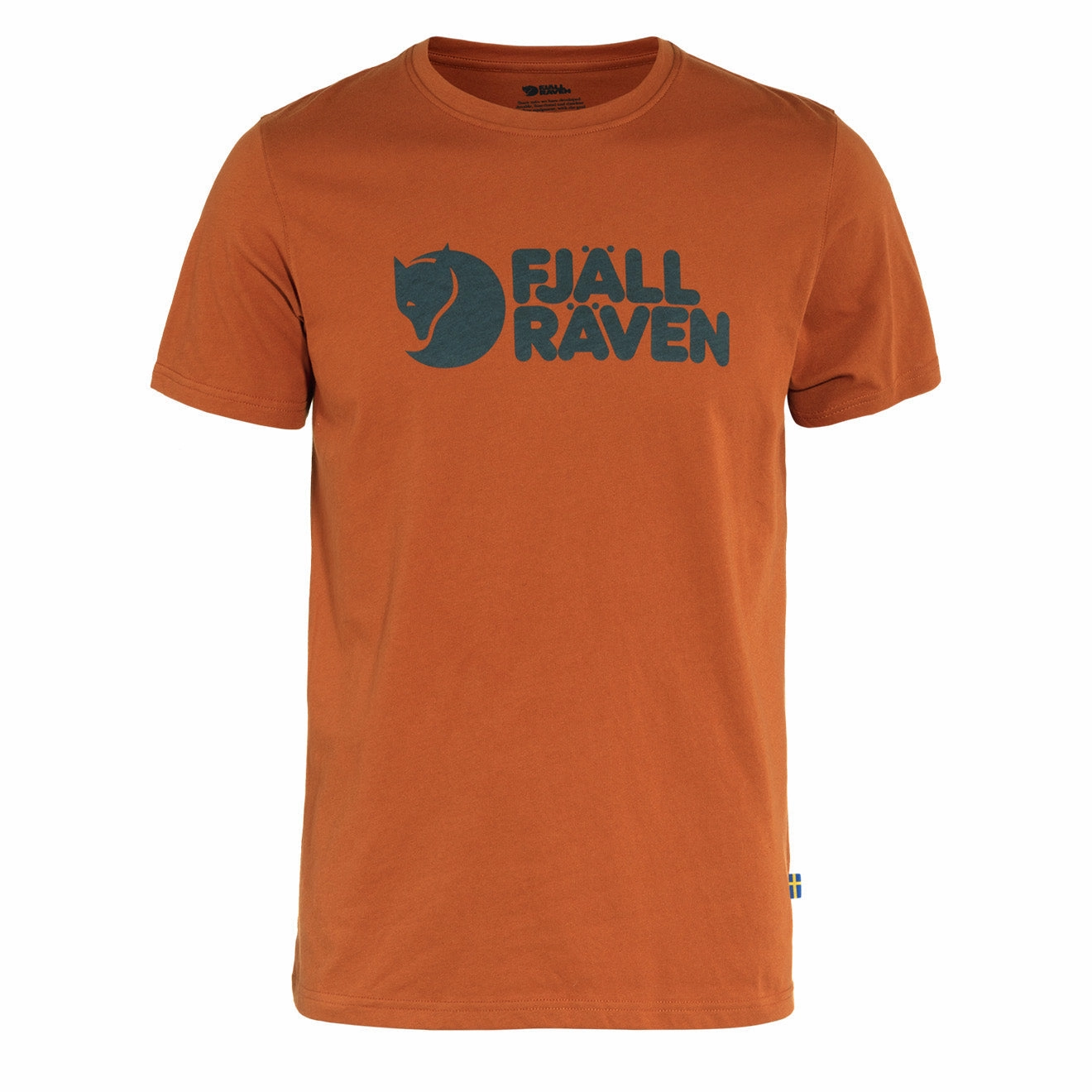 Exclusive Savings Event Shop the Savings Fjallraven Logo T-Shirt Terracotta Brown
