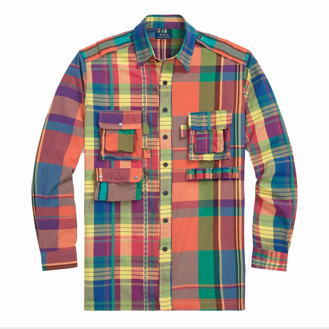 Trending Hot Picks Polo Ralph Lauren Madras Fun Overshirt Madras