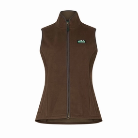 Ridgeline Kodiak Ladies Windproof Fleece Gilet - Moody Teak Flash Pick Today Hot Clearance Now