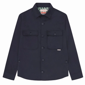 MustHave Deals Sealskinz Whissonsett Water Repellent Buttoned Shirt Navy