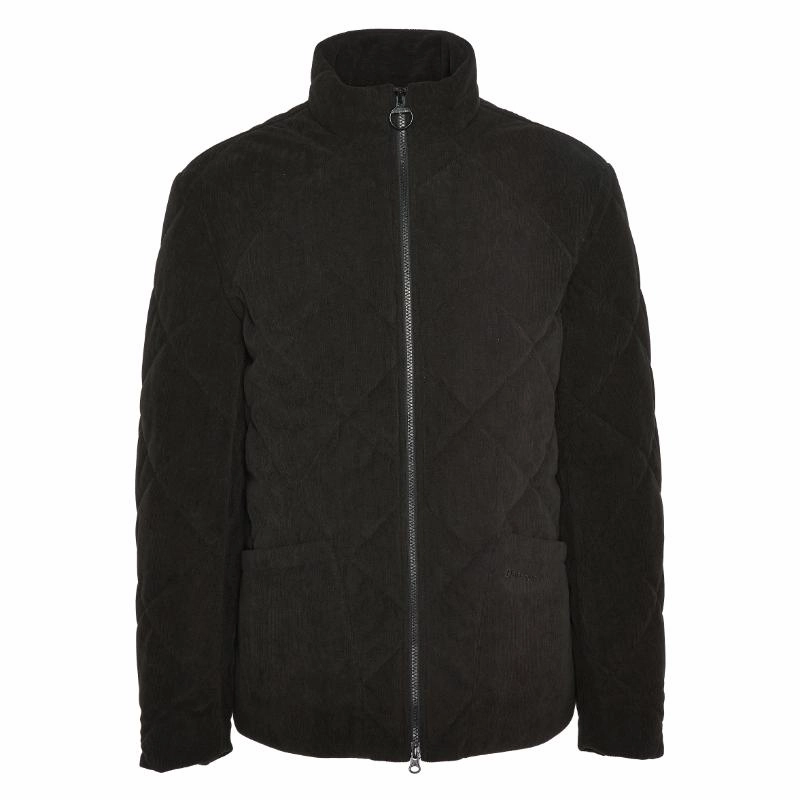 Dont Wait Save Today MustHave Steals Barbour Cord Liddesdale Mens Quilted Jacket - Black