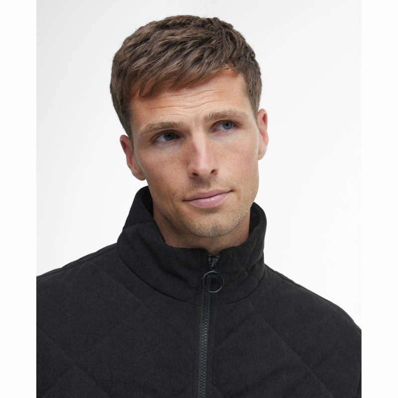 Todays Mega Savings Mega Online Discount Barbour Cord Liddesdale Mens Quilted Jacket - Black
