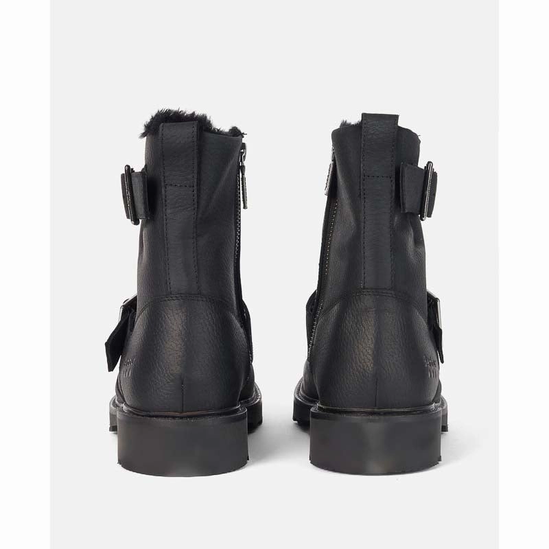 Barbour Derwent Waterproof Ladies Boots - Black Today Only Offer Clearance Sale Now