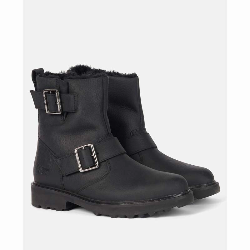 Barbour Derwent Waterproof Ladies Boots - Black GiftWorthy Sale