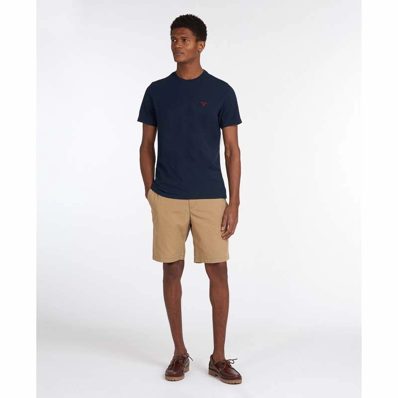 Shop Todays Picks Barbour Essential Sports Mens T-Shirt - Navy
