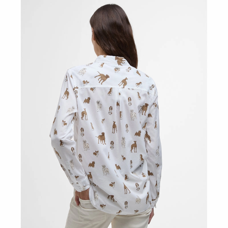Barbour Safari Ladies Shirt - Dog Print Hot Item Clearance Shop Todays Picks