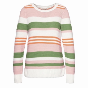 Price Drop Alert Barbour Womens Littlehampton Knitted Sweater Multi Stripe